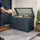 Estexo Metall Auflagenbox 120 x 61 x 63 cm Blau
