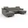 sit&more Wohnlandschaft SIT & MORE "Vincenzo U-Form", grau (hellgrau), B:317cm H:84cm T:93cm, Sofas, Wohnlandschaft, inklusive Kopfteilverstellung, wahlweise mit Bettfunktion, Bettkasten