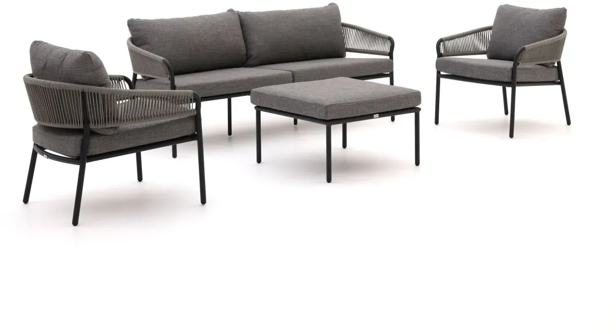 Bellagio Nova Siri Sessel-Sofa Lounge-Set 4-teilig
