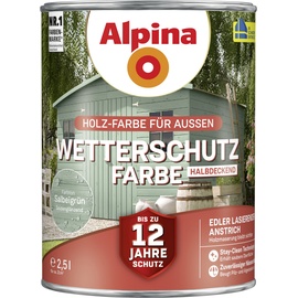 Alpina Wetterschutzfarbe 2,5 L salbeigrün