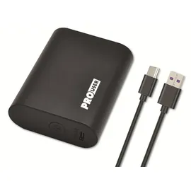 ProUser USB Powerbank PRO USER 20158, 10.000 mAh, schwarz