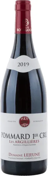 Pommard 1er Cru Les Argillières AOC Lejeune 2019