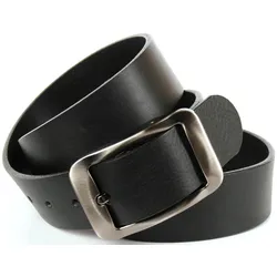 Ledergürtel ANTHONI CROWN, Damen, Gr. 110, schwarz, Leder, unifarben, Gürtel, Hochwertiger Denim-Gürtel
