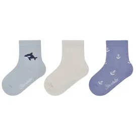 Sterntaler Feinsöckchen Socken 3er-Pack Blau 30
