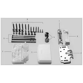 ABUS Türaushebesicherung 108 x 66 mm