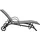 vidaXL Rollliege 200 x 58 x 32 cm Grau