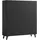 P & B Highboard Phuket 120 x 130 x 39 cm Schwarz