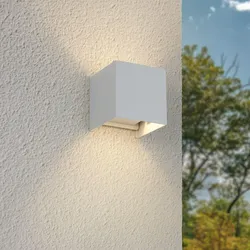 LED Wandleuchte Cube G9, einstellbarer Abstrahlwinkel, für Innen/Aussen - Farbe:...