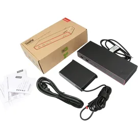 Lenovo ThinkPad Smart Dock 7500 - 8K/60Hz, 4K/144Hz, 2x DP, 1x HDMI, 1x TB4, 4x USB-A (10Gbps) 2x USB-C, 2.5 Gbit-LAN, 100W PD 3.1, 135W Netzteil