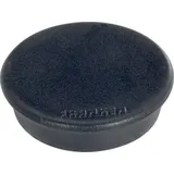 Franken Haftmagnet Magnete schwarz, Kunststoff Ø 2,4 x 0,63 cm, 10 St.