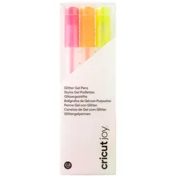 Cricut Joy - Tintenroller - Glitter Neon Yellow, Glitter Neon Pink, Glitter Neon