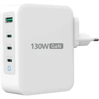 j5create JUP43130 130-Watt-GaN-USB-C®-Ladegerät mit 4 Anschlüssen EU