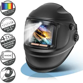 STAHLWERK Automatik-Schweißhelm 3-in-1 RAPTOR mit LED-Licht