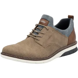 Rieker Slip-Ons Herren Blau/Braun 40