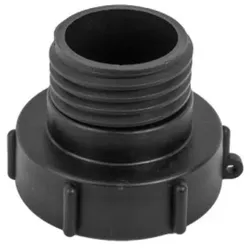 IBC Adapter Reduzierung DN80 S80 auf S60x6 AG Tank Anschluss Bradas 5969