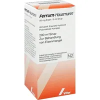 Vifor Pharma Deutschland GmbH Ferrum Hausmann Sirup 200 ml