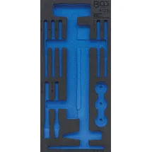 BGS Werkstattwageneinlage 1/3 4129-1, leer, für Art. 4129