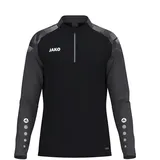 Jako Sonic Ziptop Herren Schwarz/Anthrazit XXL