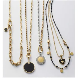 LEONARDO Charm-Kette »Pippa Clip&Mix« mit Glasperle,