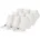 Sneaker Socken Plain 9-Pack weiß 2 0 47-49