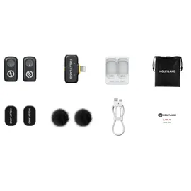 Hollyland Lark A1 Mini Duo Lightning Space Gray