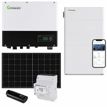 Growatt 6kWp Glas Glas Module 450 W inkl. 10,2 kWh Speicher
