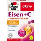 Doppelherz Aktiv Eisen + C + Histidin + Folsäure Tabletten 30 St.