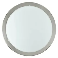 Eglo Leuchten EGLO PLANET, 1 Glühbirne(n), E27, IP20, Edelstahl, Weiß