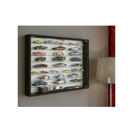 VCM my home Mandosa XXL Hängevitrine schwarz 8 Fachböden