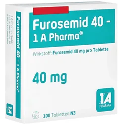 Furosemid 40-1a Pharma Tabletten 100 St