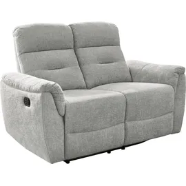Jockenhöfer Couch Chenille 2-Sitzer Grau