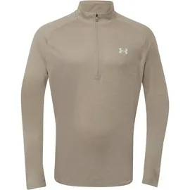 Under Armour Tech Textured 1/2-Zip Trainingsshirt Herren 299 city khaki/khaki base/white XL