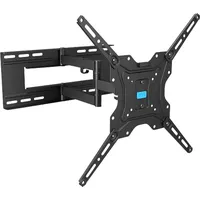 ISY ITV-3200-1 TV Wandhalterung, max. 65 Zoll, Schwenkbar, Neigbar, Ausziehbar, rotierbar, Schwarz