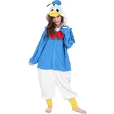 Metamorph Donald Duck Kigurumi Kinder M-L