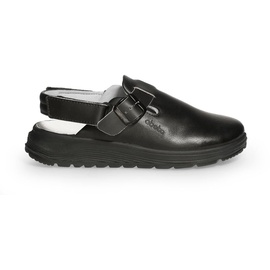 Abeba 87209 - Unisex Schuhe - ACTIVE Sandal SRC - Glattes Design - EU 38 - Schwarz - Futtermaterial: Stoff - Mit Klettverschluss