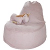 Chari S Corduroy Kindersitzsack, Pushbag:Rose