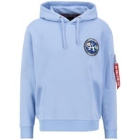 Alpha Industries Apollo Mission Hoody für Herren Light Blue