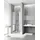 Kermi Diga links 110 x 200 cm Silber