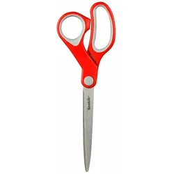 Scotch Komfort-Schere 20cm mit Komfortgriffen rot/grau