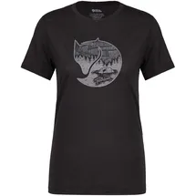 Fjällräven Abiskoool Fox T-Shirt schwarz XXS