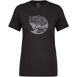 Fjällräven Abiskoool Fox T-Shirt schwarz XXS