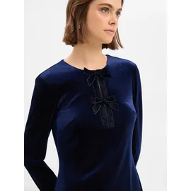 Marie Lund Kleid A-Linien Blau 36