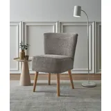 ed exciting design Cocktailsessel Earl, Küchenstuhl, Küchensessel grau