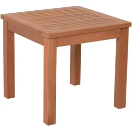 deluke Gartentisch 44 x 44 x 40 cm Braun