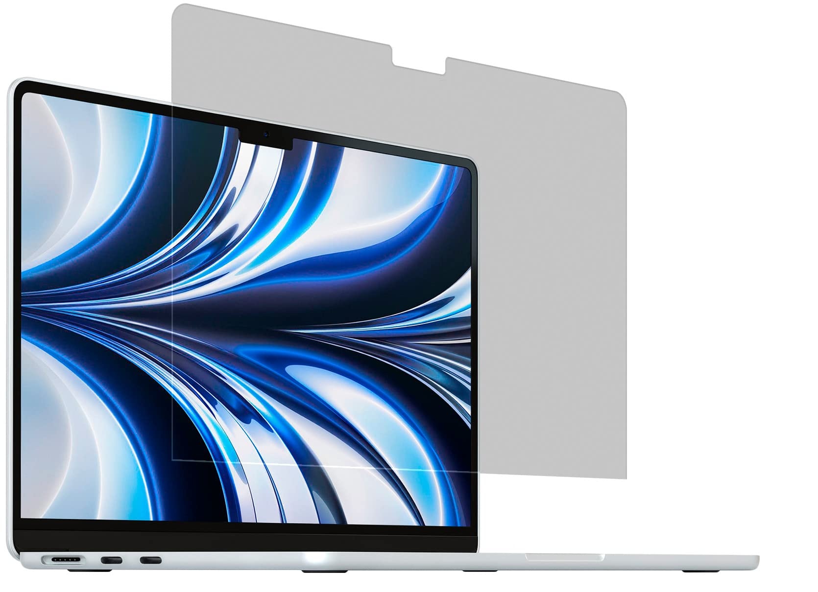 MyGadget Folie [Matt] kompatibel mit Apple MacBook Air 13,6 Zoll [ M2 Chip - A2681 ] Display Schutz - Bildschirm Schutzfolie - Entspiegelt