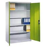 Californian Products CP Metallschrank C 2000 Acurado 9480-000 S10758 lichtgrau, clowngrün 120,0 x 50,0 x 195,0 cm, aufgebaut, 1 St.
