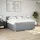 vidaXL Boxspringbett 180 x 200 cm Hellgrau