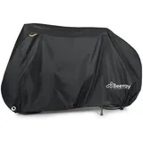 luxuskollektion Fahrradabdeckung wasserdicht 210D Oxford 195x105x70 cm Schwarz/Silber