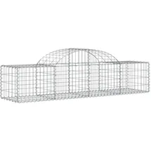 vidaXL Gabionenkorb Gewölbt 200 × 50 × 60 cm