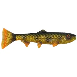 Gummiköder - Hostagevalley Troubletail Natural Perch - 18cm GELB|orange|SCHWARZ NO SIZE